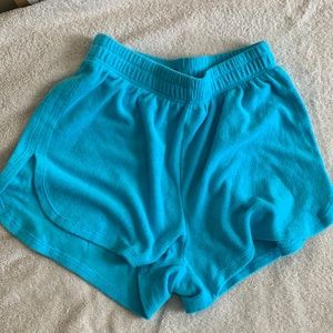 Blue shorts size small